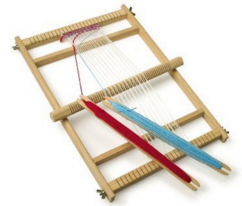 Traditional wooden weaving loom set 5055595832906 eBay